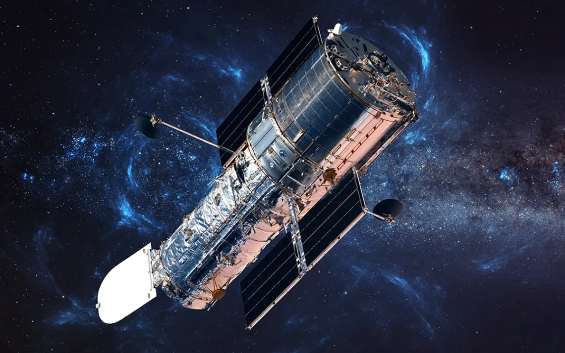 Telescópio, Espacial Hubble, equipamento;