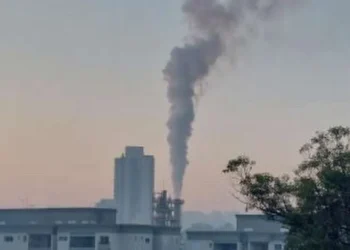 fumaça, química, humo, chaminé, fábrica;