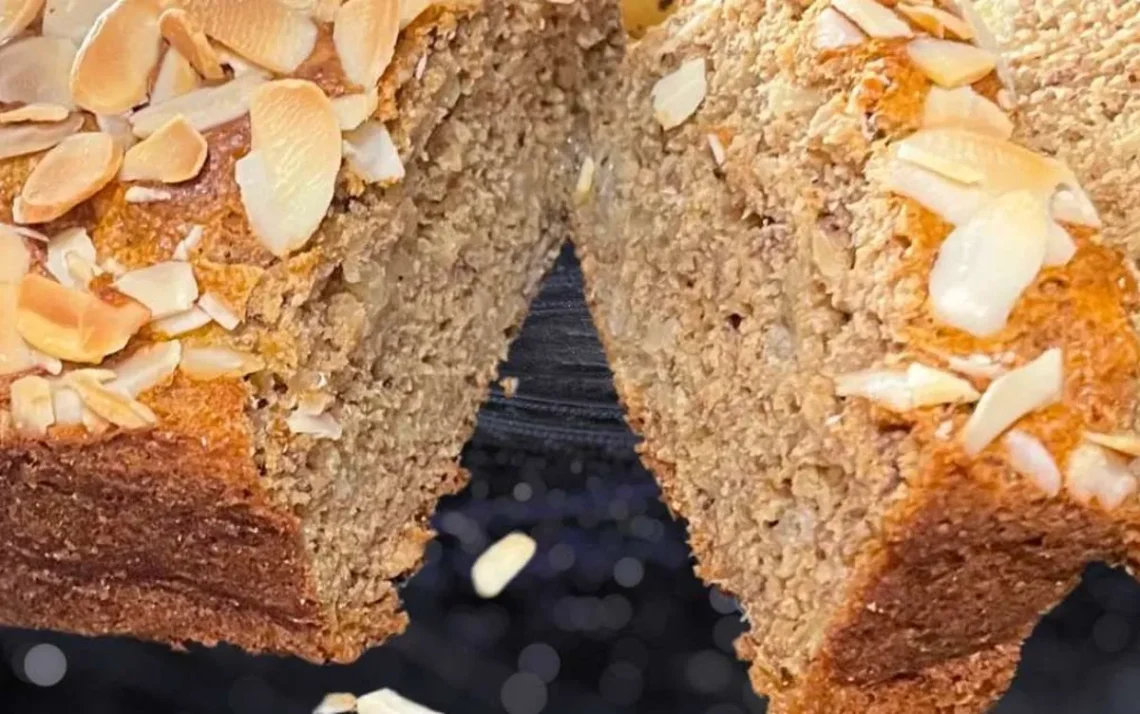 bolo de banana americano, bolo de banana;